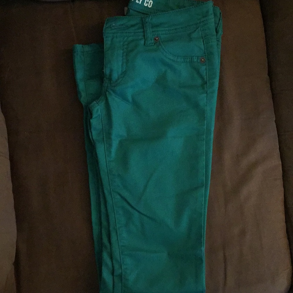 Mossimo Green Jeans